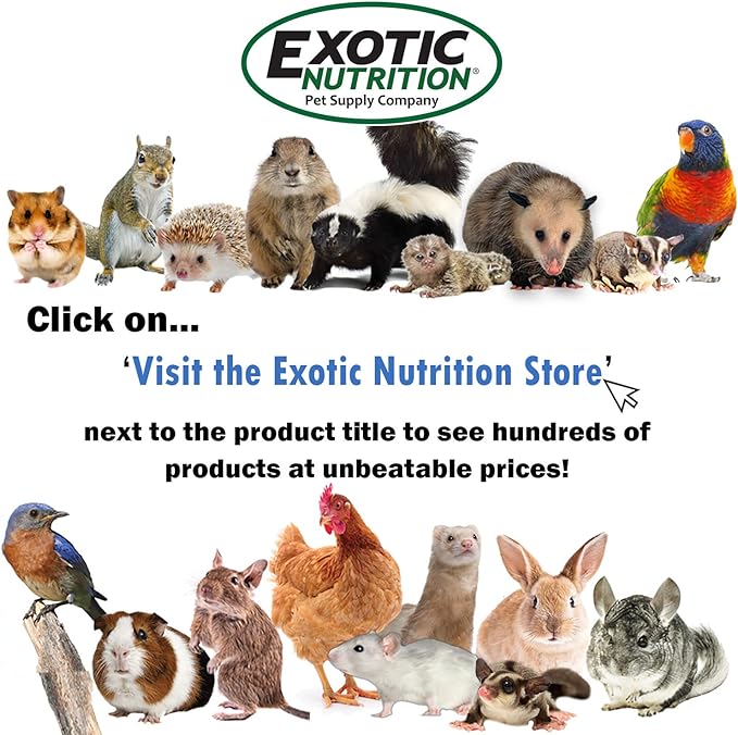 New World Primate Diet (4 lb.) - Highly Nutritional Food Formulated for New World Primates - Marmosets, Tamarins, Capuchins, & Other Monkeys