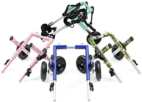 Walkin' Wheels Lightweight – for Small Cats 2 to 20 Pounds – Veterinarian Approved – Cat Wheelchair for Back Legs, for Cats 2-10 lbs, 6-8 inches Leg Height – Blue