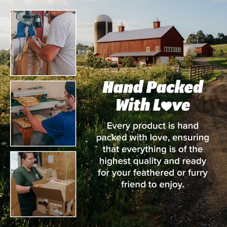 Eaton Pet and Pasture Naturally Grown Hemp Pet Bedding for Chickens, Nesting Boxes, Rabbits, Hamsters, Small Pets, Highly Absorbent, Hypoallergenic, Eco-Friendly, Farmer Owned 33LB
