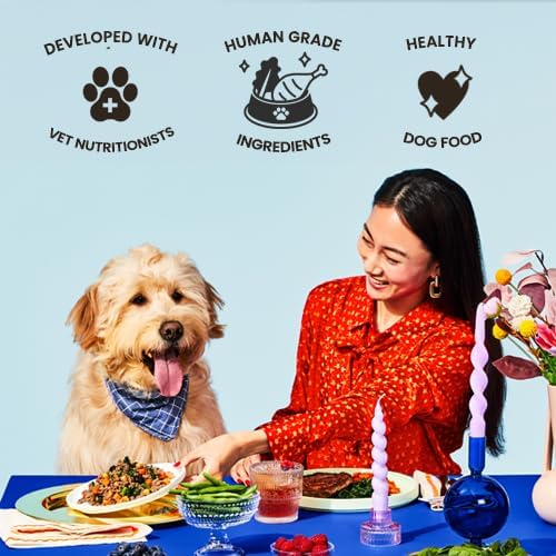 The Pets Table Human-Grade Variety Pack Fresh Dog Food, Dog Food Topper or Complete Meal, 6 Count of 32 to 36-oz Pouches, 12.7lbs