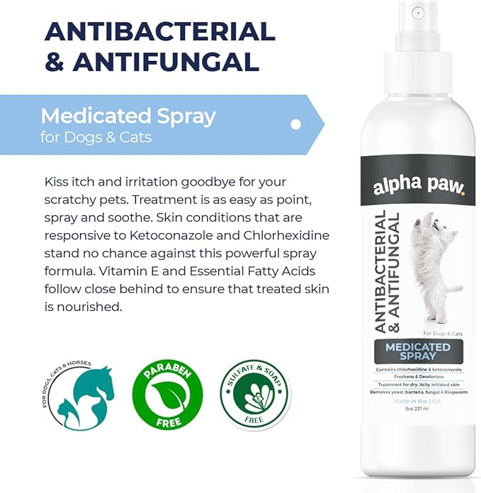 Smiling Paws Pets Advanced Spray for Cats & Dogs Spray 4oz