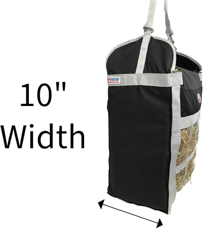 Derby Originals Top Load Hay Bag with Super Tough Bottom and 6 Month Warranty (Pink/Turquoise)