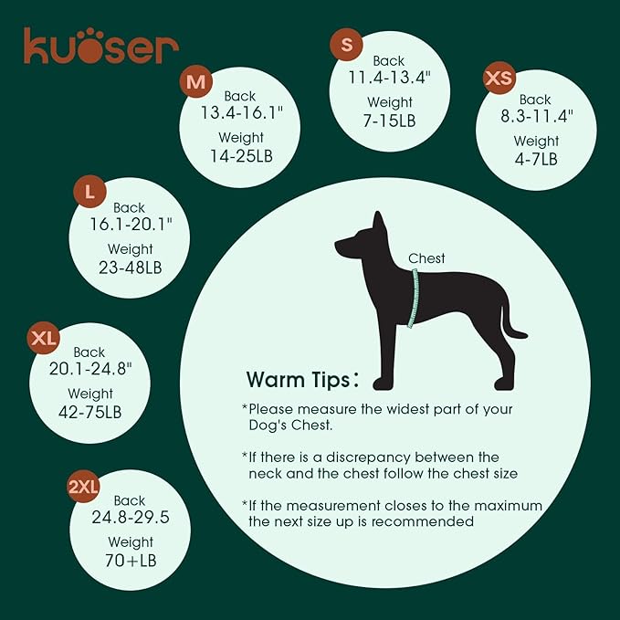 Kuoser Dog Surgery Recovery Suit for Female Male Dogs, Stripes Spay Neuter Anti-Licking Dog Onesie, Abdominal Wounds Surgical Suit Snugly Pet Collar Alternative Post Surgery Vest Bodysuit, Orange XL