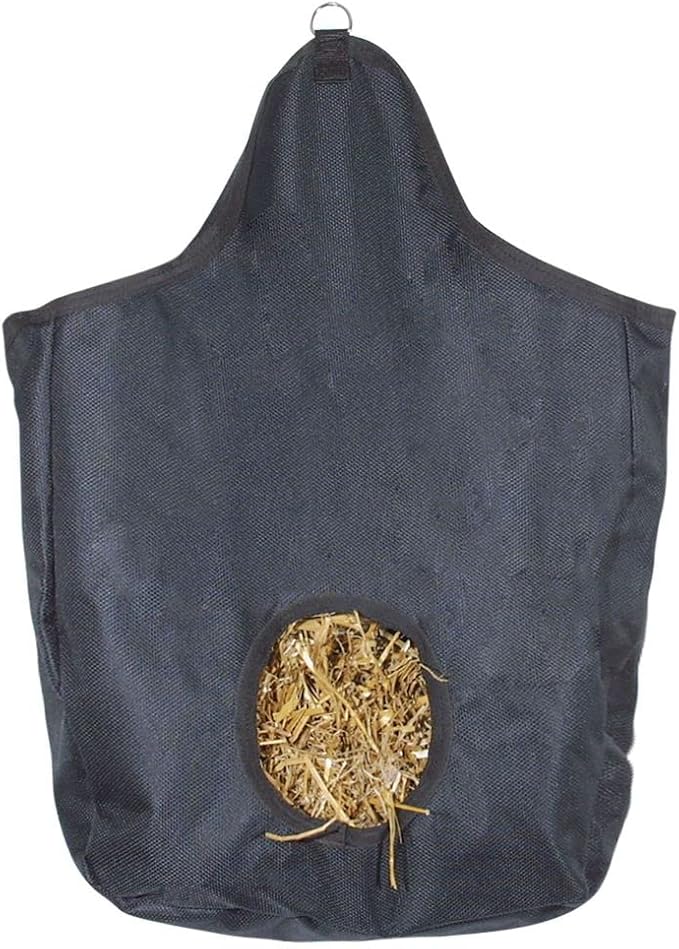 Schneiders Small Tough Tote Hay Bag for Horses | Durable 600D Material | Reduced Waste Feeding for Barn or Farm | 2 Flakes