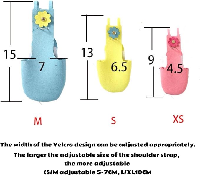 Parrot Clothes, Bird Diapers, Tiger Skin Peony, Flight Suit - Key Features for Avian Comfort and Style (Pink, XS, Count, 1)