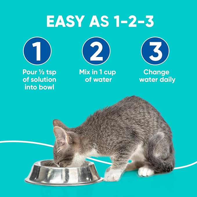 Virbac C.E.T. Aquadent Dental Solution for Dogs and Cats (500 ml)