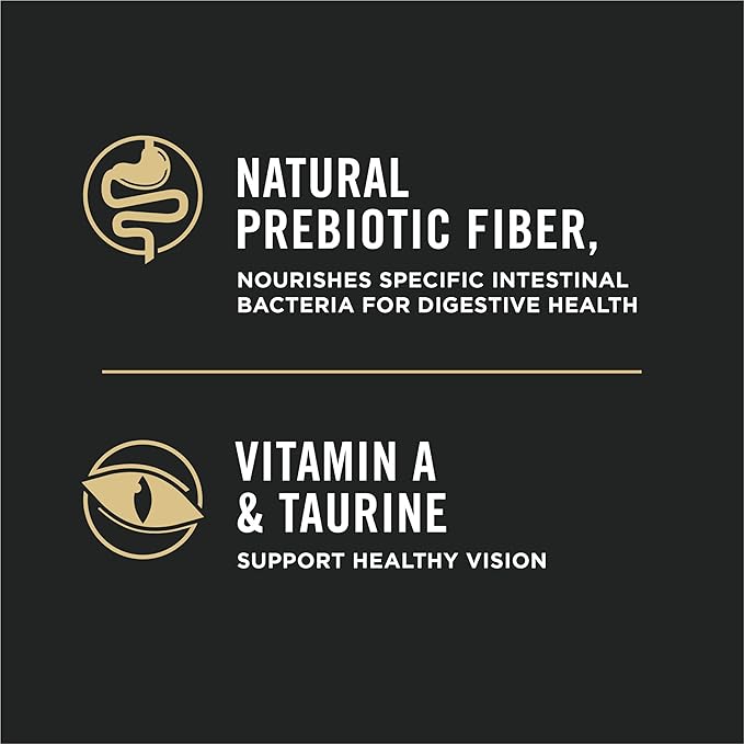 Purina Pro Plan With Probiotics, Sensitive Skin & Stomach, Natural Dry Cat Food, Turkey & Oat Meal Formula - 3.2 lb. Bag