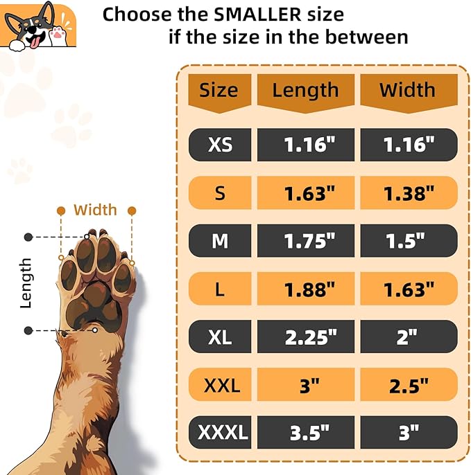 Non-Slip Dog Paw Protector Pads for Senior Dogs, Dog Paw Adhesive Pads on Hardwood Floor,Senior Dog Essentials with Strong Traction,Dog Grippers,Blue,12 Sets 48 pc XL