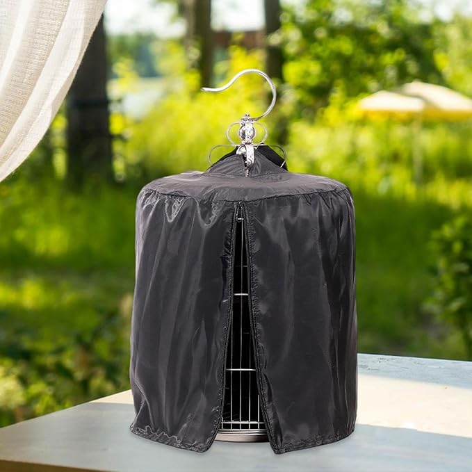Bird Cage Cover Birdcage Cover Protector Washable Sunproof Dustproof Windproof for Lovebirds Parrot Budgies Home Use Indoor, 34cmx35cm