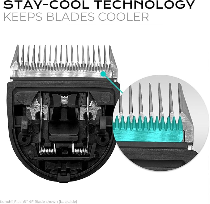 Kenchii Flash 5 Clipper Blade (KEFB5-STD) Only Compatible with Limited Edition Flash 5 Clipper