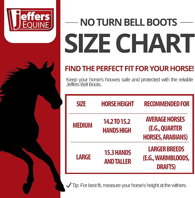 Jeffers Expression No Turn Bell Boots for Horses - Purple & Pink, Large | Shock Absorbing Hoof Protection | Secure Double Hook & Loop Closure, Perfect for Turnout, Training, & Riding - 1 Pair