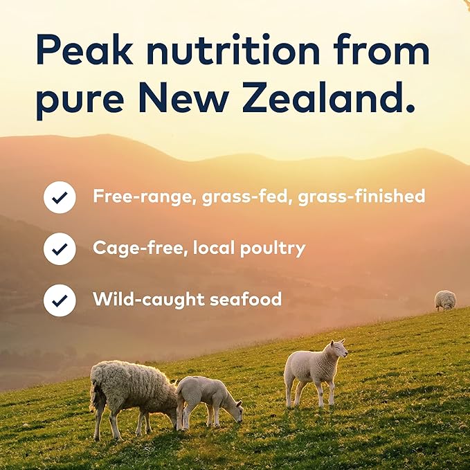 ZIWI Peak Steam & Dried Dog Food - Grass-fed Lamb w/Vegetables - High Protein, Low Carb, All Breeds & Lifestages, for Digestive Health (28.8oz)