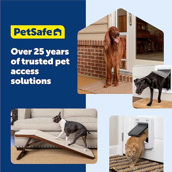 PetSafe Closing Panel Pet Door Cover - Restrict Pet Access - Durable Plastic Cover - Rust-Proof - Easy to Use - Large