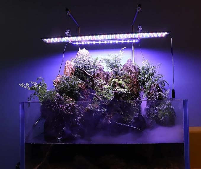 hygger Advanced LED Aquarium Light with Timer, 24/7 Lighting Cycle & DIY Mode, Full Spectrum Fish Tank Light for 18-24 in Freshwater Planted Tank