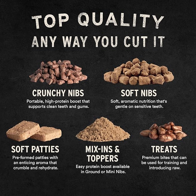 Vital Essentials Freeze-Dried Raw Turkey Neck Dog Treat & Natural Chew, 3-Pack | Single Ingredient Dog Treat for Medium Chewers | Made in USA